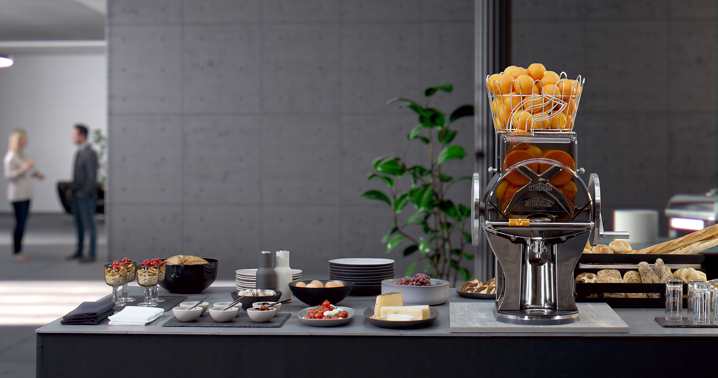 Fantastic Ecoat breakfast buffet